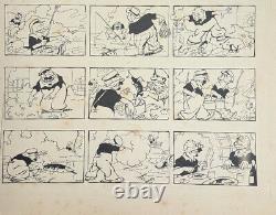 Original Comic Strip Plank The Wonderful Apartment / Paul D'Espagnat / S-pania / I-beric