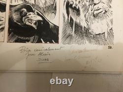 Original Comic Strip by Eric one shot scripted by Dupa published by Dargaud