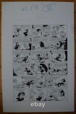 Original Drawing Boards Bromide Three Nephews Who Don't Lose 1978 Barks Disney