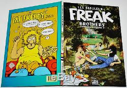 Original Drawing By Gilbert Shelton On The Album Les Fabuleux Freak Brothers T. 2