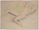 Original Drawing By William Ablett (1877-1936) Erotic Nude Woman
