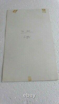 Original Drawing Jamic Board With The Jean Gol Layer In Very Good State J