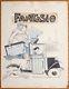 Original Drawing Of Roubille Cover Of The Newspaper Fantasio 1930 Art Deco