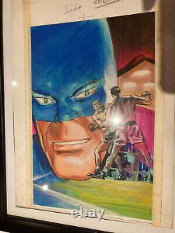 Original Drawing Sadik Diabolik Bd 9th Art Cover Board Drawing