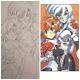 Original Drawing Satoshi Urushihara Chirality Hanken Anime Cel Cover Board