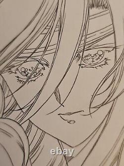 Original Drawing Satoshi URUSHIHARA Chirality Hanken Anime Cel Cover Board