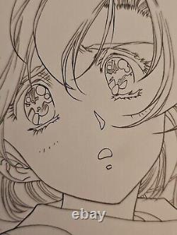 Original Drawing Satoshi URUSHIHARA Chirality Hanken Anime Cel Cover Board