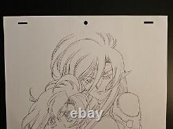 Original Drawing Satoshi URUSHIHARA Chirality Hanken Anime Cel Cover Board