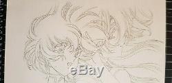 Original Drawing Satoshi Urushihara Chirality Hanken Anime Cel Plank Cover