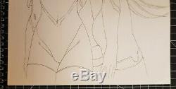 Original Drawing Satoshi Urushihara Chirality Hanken Anime Cel Plank Cover