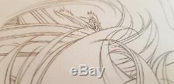 Original Drawing Satoshi Urushihara Chirality Hanken Anime Cel Plank Cover