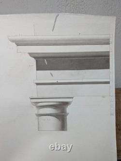 Original Drawings, Ornamental Plates & Interior Architecture, 19th Century