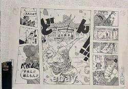 Original One Piece Eiichiro Oda Limited Edition Planche Manga, Limited to 1000 Copies