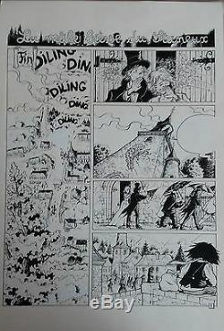 Original Page 1 The Beast Of Staneux Bodeson Hausman Black Drawing Legend