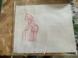 Original Plank The Simpsons / Edna Krabappel / Certificate Of Originality