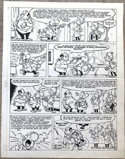 Original Plate Greg Achille Talon Mystery Man With 2 Heads 1976 Page 23