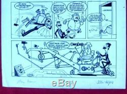 Original Plate Of Erik Comic Drawing Original Albums Fulminate