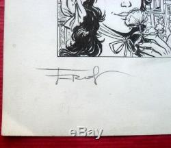 Original Plate Of Ersel Original Comic Drawing Claymore Albums