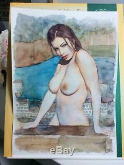 Original Sketch Drawing Board Bd Dedication Tribute Woman Up Art Akt By Author