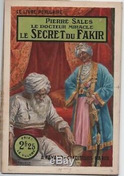 Original Starace Gouache. The Secret Of Fakir By Pierre Salle. Fayard 1926
