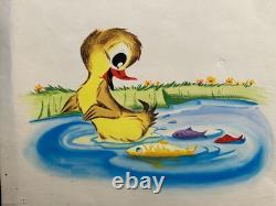 Original art / original artwork Cuic Plouf ORTF 24 x 32 No. 6 PG 13 very good condition