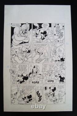 Original artwork / MICKEY a thousand and one troubles / Claude Marin / 28 x 44 cm