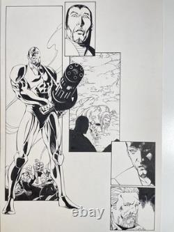 Original artwork Nash #2 Page 2 Allen Martinez Image Comics 1995