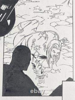 Original artwork Nash #2 Page 2 Allen Martinez Image Comics 1995 Original artwork Nash #2 Page 2 Allen Martinez Image Comics 1995