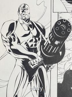 Original artwork Nash #2 Page 2 Allen Martinez Image Comics 1995