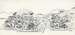 Original artwork by Bar2 (Joe Bar Team) Idiot Encyclopedia Tourist Trophy