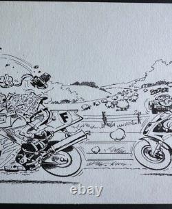 Original artwork by Bar2 (Joe Bar Team) Idiot Encyclopedia Tourist Trophy