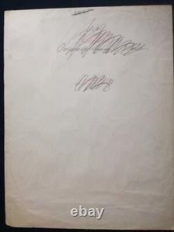 Original signed humorous drawing plate by HAROT No. 7 (No Faizant Kiraz)