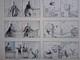Original Unsigned Comic Strip Page. Birds. Village