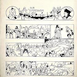 Paul d'Espagnat's Original Signed Drawing Board: The Journey 1924