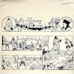 Paul d'Espagnat's Original Signed Drawing Board: The Journey 1924