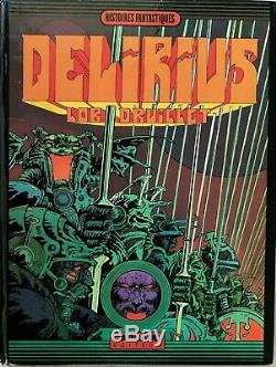 Philippe Druillet Dedication Signed On Album Delirius