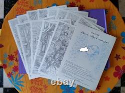 Portfolio 12 plates Snow White + drawing Colber Mancini Trébor Gr Elvifrance