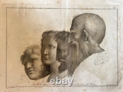 Princes of Drawing Cavati From Original Works of Raffaello 24 Plates circa 1800