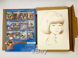 R. Leloup Superb Autographed Drawing Of Yoko Tsuno 1981 + Tt N ° 3 New