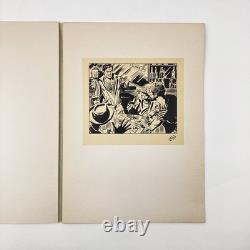 RIP KIRBY by ALEX RAYMOND. Portfolio of 9 plates. Circa 1970