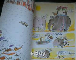 Reiser The Life Of Animals Beautiful Drawing (felt) Original! Beast Series