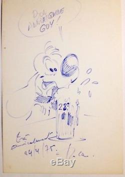 Roba Dedicace Signed Autograph / Drawing Bill