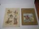 Roger Gradet Illustrator Far-west Original Plate, Signed Watercolor From 1946