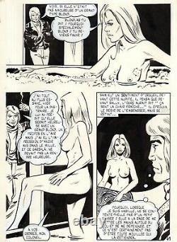 Sam And Sally Beauty Satan (drawings Pizarro) Plate Original Page 41