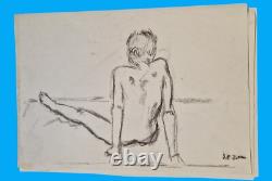 Sketches drafts nudes lot 51 boards some signed Paloma Maldonado
