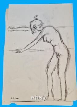 Sketches drafts nudes lot 51 boards some signed Paloma Maldonado