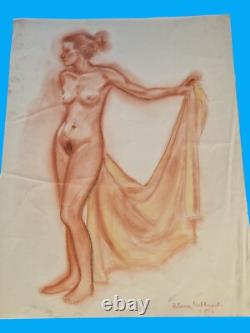 Sketches drafts nudes lot 51 boards some signed Paloma Maldonado