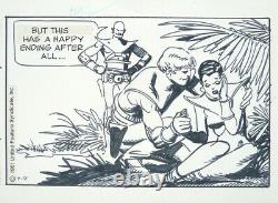 Star Hawks Daily Strip Original Drawing By Gil Kane