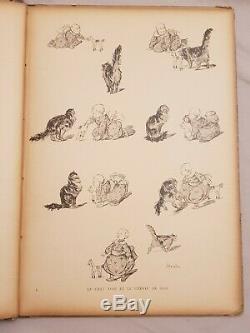 Steinlen Album Cats Théophile-alexandre Steinlen Drawings Boards 26 1898