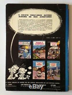 Superb Dedicace Fournier Spirou And Fantasio N ° 23 Dupuis 1973